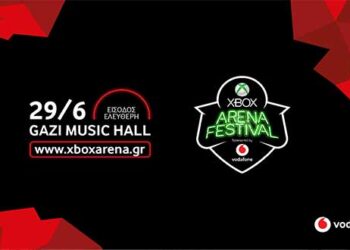 Η Vodafone platinum χορηγός στη μεγαλύτερη γιορτή Gaming στην Ελλάδα, το Xbox Arena Festival