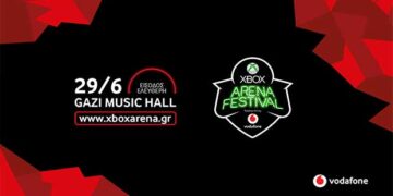 Η Vodafone platinum χορηγός στη μεγαλύτερη γιορτή Gaming στην Ελλάδα, το Xbox Arena Festival