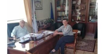 Επίσκεψη της υποψηφίας Βουλευτή Ν.Κοζάνης με τη ΝΔ, Ευλαμπίας Πρώϊου στο δημαρχείο Βοΐου