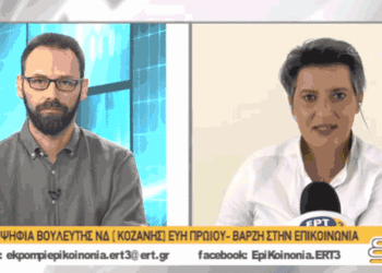 Ολόκληρη η σημερινή συνέντευξη της υποψήφιας βουλευτή Ευλαμπίας Πρώϊου στην ενημερωτική εκπομπή της ΕΡΤ3, «EΠΙΚΟΙΝΩΝΙΑ» με τον δημοσιογράφο Δημήτρη Κουγιουμτζόπουλο