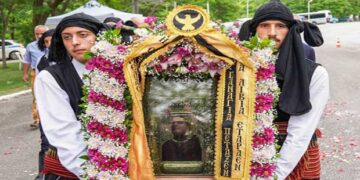 Η Θαυματουργός Εικόνα της Παναγίας Σουμελά στη Ι. Μ. Αγ. Ιωάννου Βαζελώνος