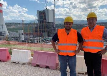 Το εργοτάξιο της λιγνιτικής μονάδας «Πτολεμαΐδα 5» Επισκέφθηκε ο Χρόνης Ακριτίδης