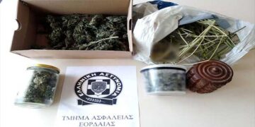 Συλλήψεις σε περιοχές της Κοζάνης και της Πτολεμαΐδας για κατοχή ναρκωτικών ουσιών- 71 γραμμάρια κάνναβης βρέθηκαν σε 35χρονο