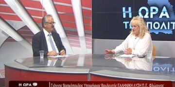 Συνέντευξη του υποψ. Βουλευτή με την “ΕΛΛΗΝΙΚΗ ΛΥΣΗ”, Γιάννη Βοσκόπουλου στην Κατερίνα Μαρκοπούλου