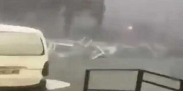 Φλώρινα: Συγκλονιστικό βίντεο από τον ανεμοστρόβιλο – Θυελλώδεις άνεμοι άνω των 100 χιλιομέτρων (video)