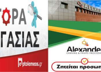 Θέσεις εργασίας για εποχικό προσωπικό στην «Alexander» στη Βέροια