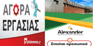 Θέσεις εργασίας για εποχικό προσωπικό στην «Alexander» στη Βέροια