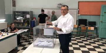 Δήλωση Χρόνη Ακριτίδη κατά την άσκηση του εκλογικού του δικαιώματος