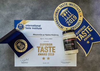Η Μαγιονέζα με Κρόκο Κοζάνης της εταιρίας ‘Pitenis’ βραβεύτηκε με το Superior Taste Award