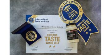 Η Μαγιονέζα με Κρόκο Κοζάνης της εταιρίας ‘Pitenis’ βραβεύτηκε με το Superior Taste Award