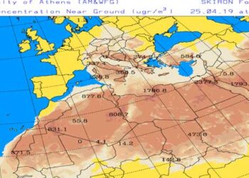 Προβλέψεις για μεταφορά σκόνης από την Αφρική – Οι συστάσεις της Διεύθυνσης Περιβάλλοντος της Περιφέρειας