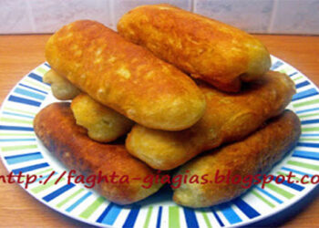 Ποντιακά πιροσκί (περεσκία) με πατάτα ή Πισία