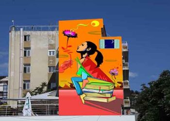 KOZANH: Ξεκίνησε σήμερα η υλοποίηση της Τοιχογραφίας στον πεζόδρομο της στο πλαίσιο των Εικαστικών παρεμβάσεων σε δημόσιους χώρους