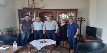 Παράδοση-παραλαβή του Απερχόμενου Δημάρχου Βοίου, Δημήτρη Λαμπρόπουλου στον νέο Δήμαρχο, Ζευκλή Χρήστο