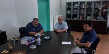 Συνάντηση του Παναγιώτη Πλακεντά με τους Κοσμήτορες Εργοθεραπείας και Μαιευτικής με θέμα την λειτουργία των τμημάτων στην Πτολεμαΐδα