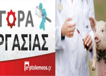 Προκηρύχθηκαν θέσεις εργασίας στη Διεύθυνση Αγροτικής Οικονομίας και Κτηνιατρικής της Φλώρινας