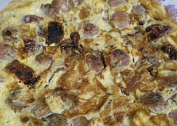 Φούστορον με καβουρμά. Ποντιακή ομελέτα