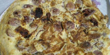 Φούστορον με καβουρμά. Ποντιακή ομελέτα