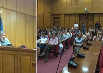 Σε κλίμα συγκίνησης η αποχαιρετιστήρια ομιλία του Παναγιώτη Πλακεντά προς τους εργαζόμενους της ΠΕ Κοζάνης