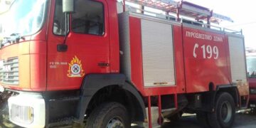 Δασική πυρκαγιά στο Βροντερό Φλώρινας