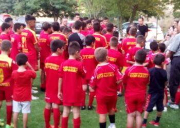 Αγιασμός Ακαδημίας Ποδοσφαίρου Εορδαίας Βυζαντινός Αετός