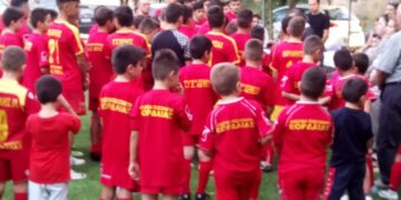 Αγιασμός Ακαδημίας Ποδοσφαίρου Εορδαίας Βυζαντινός Αετός