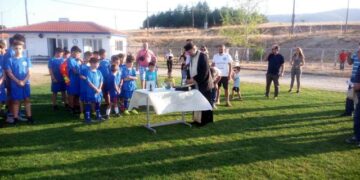 Τον αγιασμό για τη νέα χρονιά πραγματοποίησε ο Αλιάκμων Αιανής