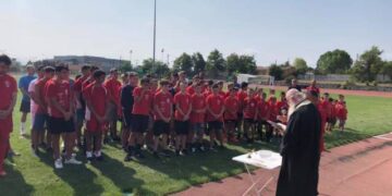 Τον αγιασμό για τη νέα ποδοσφαρική χρονιά τέλεσε το Φ.Σ. Κοζάνη και οι ακαδημίες του