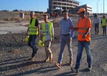 Το εργοτάξιο του Πανεπιστημίου στην ΖΕΠ, επισκέφθηκε ο Περιφερειάρχης Δυτικής Μακεδονίας, Γεώργιος Κασαπίδης