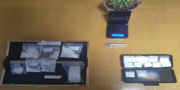 Σύλληψη δυο ατόμων σε περιοχή της Φλώρινας για διακίνηση 27 γραμμαρίων κοκαΐνης