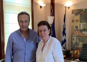 Συνάντηση με την υπουργό Πολιτισμού Λ. Μενδώνη είχε ο βουλευτής Φλώρινας Γιάννης Αντωνιάδης