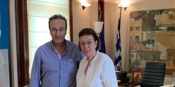 Συνάντηση με την υπουργό Πολιτισμού Λ. Μενδώνη είχε ο βουλευτής Φλώρινας Γιάννης Αντωνιάδης