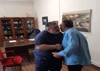 Επίσκεψη του Δ.Σ. Εργατικού Κέντρου Πτολεμαΐδας στον Δήμαρχο Εορδαίας, Π. Πλακεντά