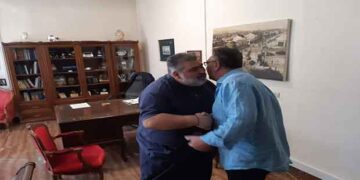 Επίσκεψη του Δ.Σ. Εργατικού Κέντρου Πτολεμαΐδας στον Δήμαρχο Εορδαίας, Π. Πλακεντά