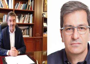 Συνάντηση Δημάρχου Γρεβενών, Γ. Δασταμάνη με τον Πρύτανη του Πανεπιστημίου Δυτικής Μακεδονίας, Θ. Θεοδουλίδη