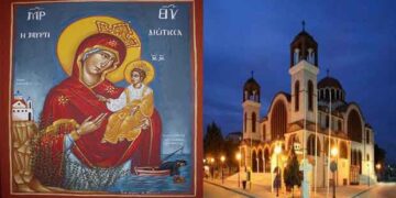 Ιερά Αγρυπνία επί τη εορτή της Ιεράς Εικόνος της Παναγίας της Μυρτιδιωτίσσης στον Ιερό Ναό του Αγίου Στεφάνου Πτολεμαΐδας