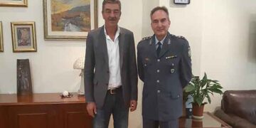 Επίσκεψη Αστυνομικού Διευθυντή κ.Ζαμπούρα στον Δήμαρχο Γρεβενών