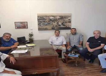 Συνάντηση Δημάρχου Εορδαίας, Παναγιώτη Πλακεντά με τον Πρύτανη του Πανεπιστημίου Δυτικής Μακεδονίας