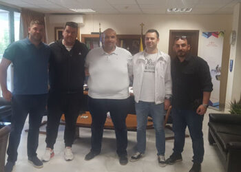 Συνάντηση του Γιάννη Γιάτσιου με μέλη της Ένωσης Υπαλλήλων Καταστήματος Κράτησης Γρεβενών