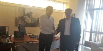 Συνάντηση Γιάννη Αντωνιάδη με τον νέο πρύτανη και τους αντιπρυτάνεις του Πανεπιστημίου