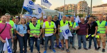 Η Ένωση Αστυνομικών Υπαλλήλων Κοζάνης δίνει δυναμικό “παρών” στη συγκέντρωση διαμαρτυρίας στη Θεσσαλονίκη