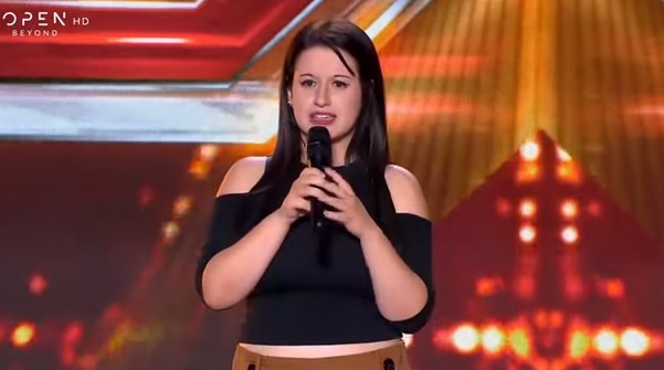 Η Φωτεινή Γκούνα με καταγωγή από την Αιανή Κοζάνης στις οντισιόν του X Factor (video)