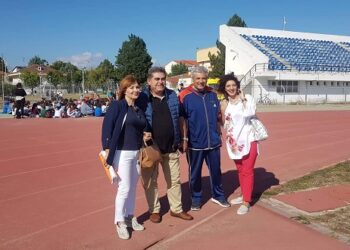 Επίσκεψη από τον Πρόεδρο του Ν.Π.Δ.Δ. Δήμου Τριπόλεως στις αθλητικές εγκαταστάσεις του Δήμου Εορδαίας