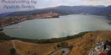 Λιμνοχωρι Φλώρινας από ψηλά! Εντυπωσιακές φωτογραφικές λήψεις από drone!