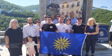 Έγιναν τα αποκαλυπτήρια του μνημείου αφιερωμένο στον Μακεδονομάχο Παύλο Μελά στο Πισοδέρι