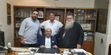 Ο Μητροπολίτης Φιλαδελφείας στα γραφεία του ΠΑΛΜΟΥ  – Από τα Παραπολιτικά του Παλμού της Τετάρτης 18 Σεπτεμβρίου