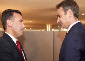 Μητσοτάκης σε Ζάεφ: Εγώ δεν θα υπέγραφα τη Συμφωνία των Πρεσπών, αλλά θα τη σεβαστώ