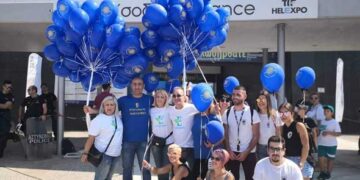 Η “Ευνομία” εν δράσει στη ΔΕΘ με τους “Πτολεμαίους Μακεδόνες”- Μπαλόνια με τον ΗΛΙΟ ΤΗΣ ΒΕΡΓΙΝΑΣ