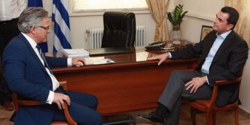 Ζητήματα για την αγροτική ανάπτυξη του Δήμου Βοΐου έθεσε υπόψη του Κώστα Σκρέκα ο Χρήστος Ζευκλής