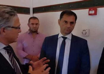 Επίσκεψη του Υπουργού Πολιτισμού Χάρη Θεοχάρη στην Σιάτιστα